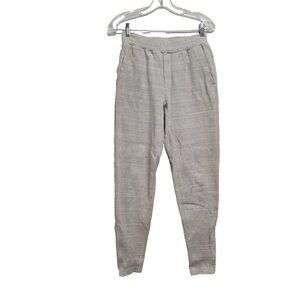 Lululemon Lab Men's Jogger Pant Zip Ankle Stretch Size XS Gray Space Dye